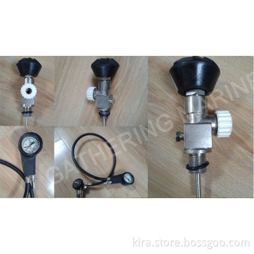 Air breathing apparatus for fire fighting